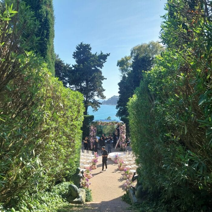 Boda Judía y Persa en los Jardines de Santa Clotilde